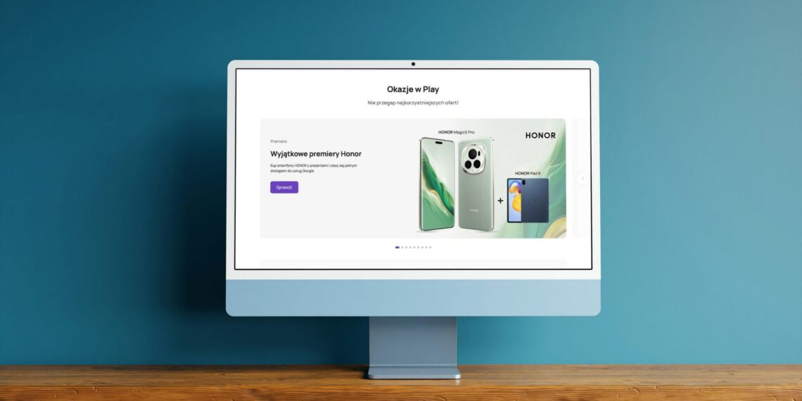 Mocna oferta Play na nowoczesne smartfony HONOR